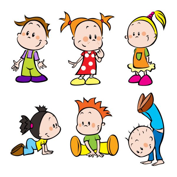 Cartoon images of children 01