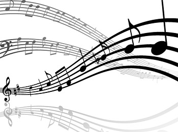 Dynamic read music vector material