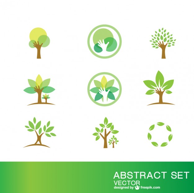 Ecology symbols set   Vector | Free Download