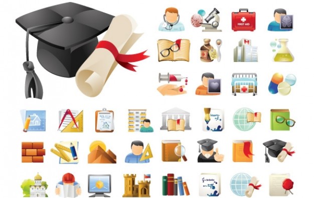Education & Science 45 Icons Sets  Vector | Free Download