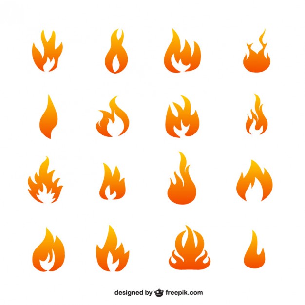 Flame vector icons   Vector | Free Download