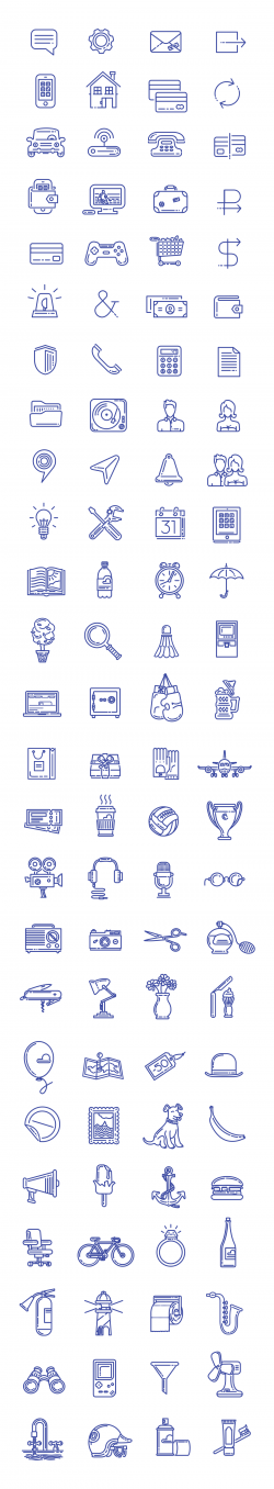 100 Free Beautiful Icons | IconStore