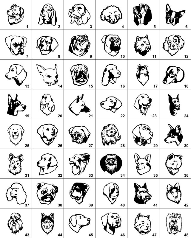 48 Free Dog Vector Graphics | Signs & Symbols