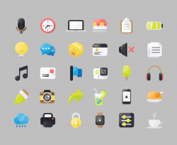 30 Free Flat Icon Pack | IconStore