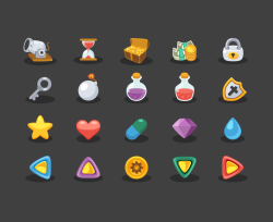 Game Elements Icons | IconStore