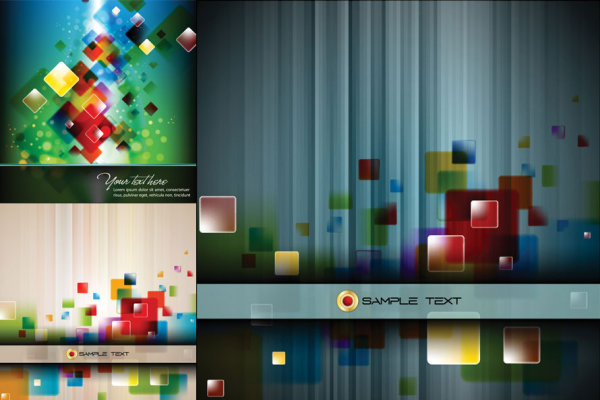 Glare grid background vector art