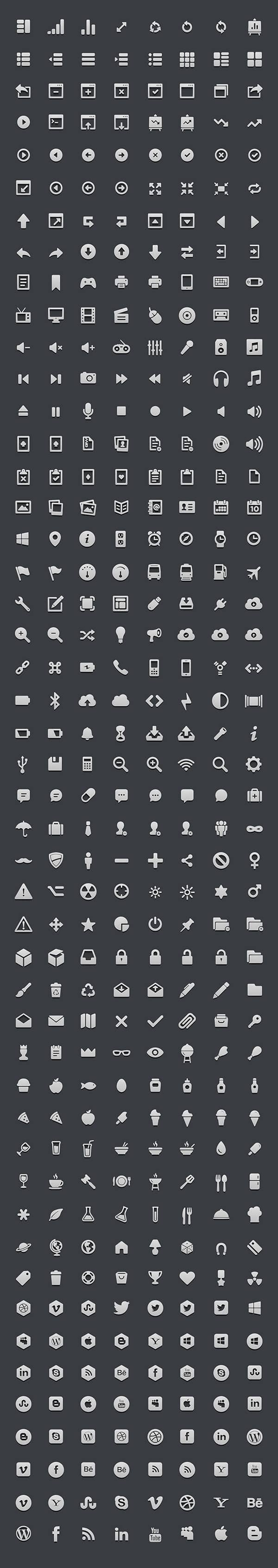 364 High-res 3D Icon Set | GraphicBurger