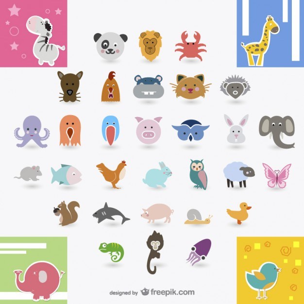 icon daquan   animals vector material  Vector | Free Download