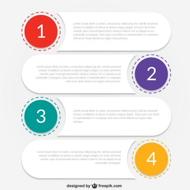 Infographic template for business  Vector | Free Download