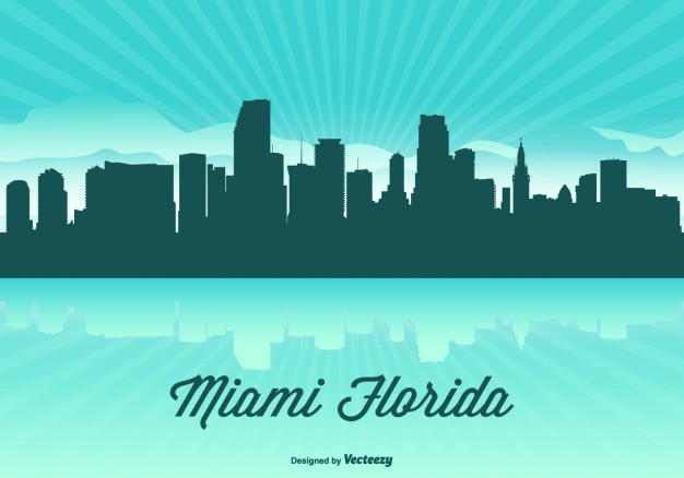 Miami Usa Skyline