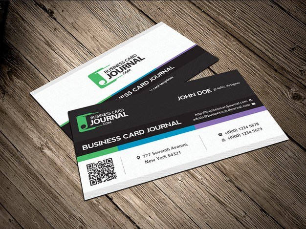 Modern Corporate Business Card Template  PSD file | Free Download