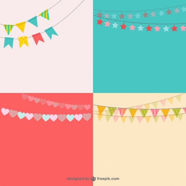 Party garlands pack