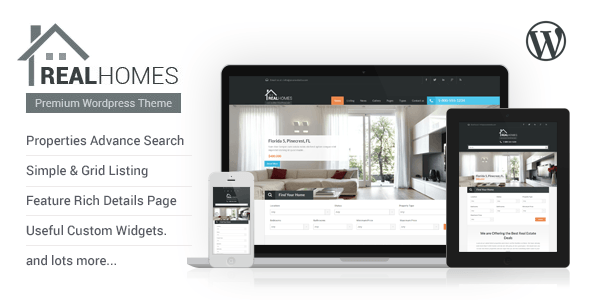 Real Homes – WordPress Real Estate Theme – WordPress