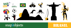 Rio de Janeiro Vector City Icons
