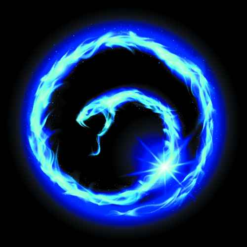 Smoke Snake 2013 design elements vector 02
