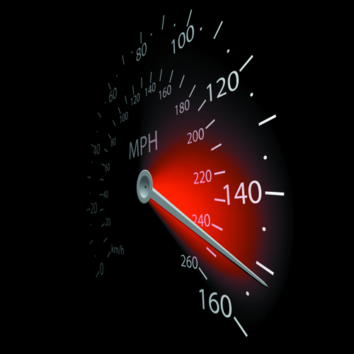 Speedometer vector set 03