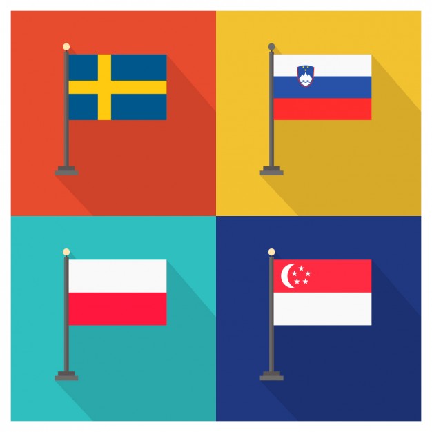 Swede Slovenia Poland Singapur