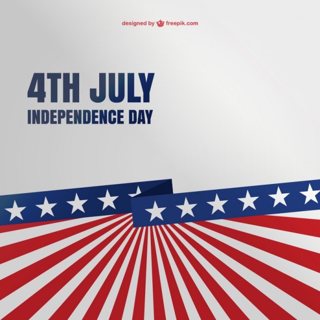 4th of july free background template