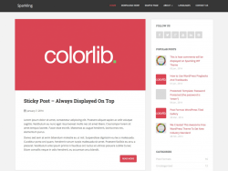 Sparkling WordPress Free Themes