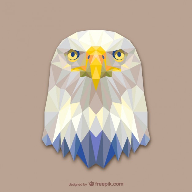 Triangle eagle design