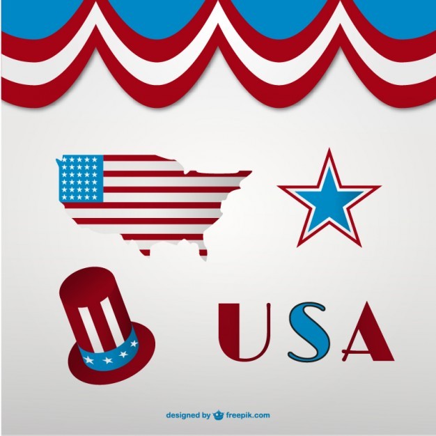 United States vector symbols