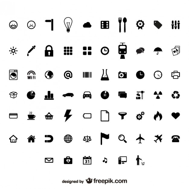 utility identifies small icon vector material  Vector | Free Download