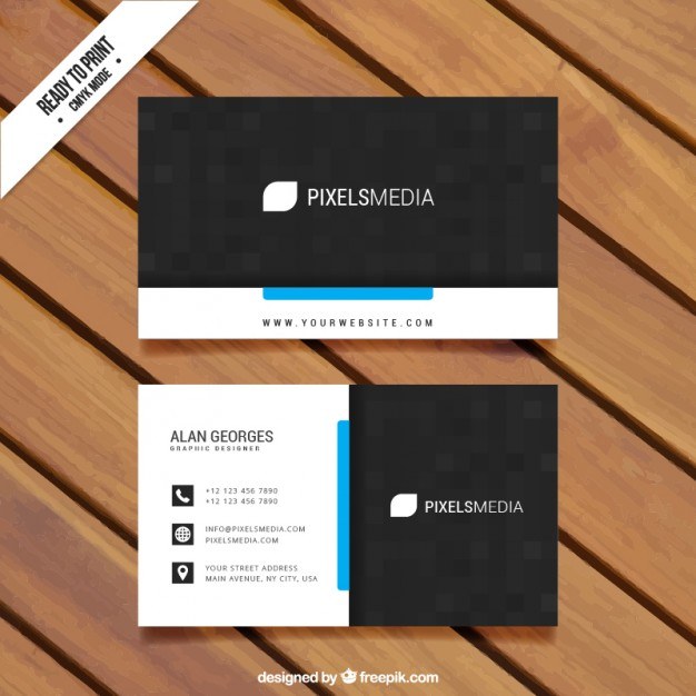 Visit card template  Vector | Free Download