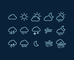 Weather Vector Icons | IconStore