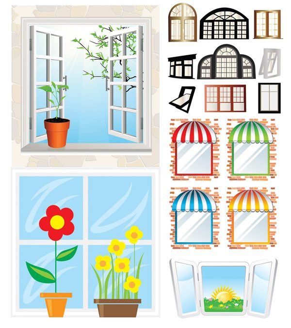 Window vector material