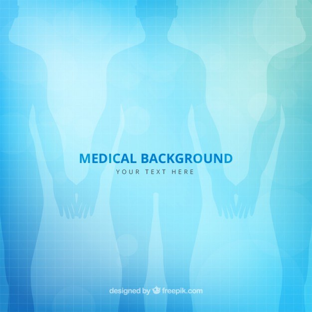 Blue medical background