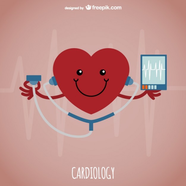 Cardiology vector