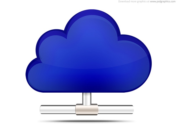 Cloud computing icon