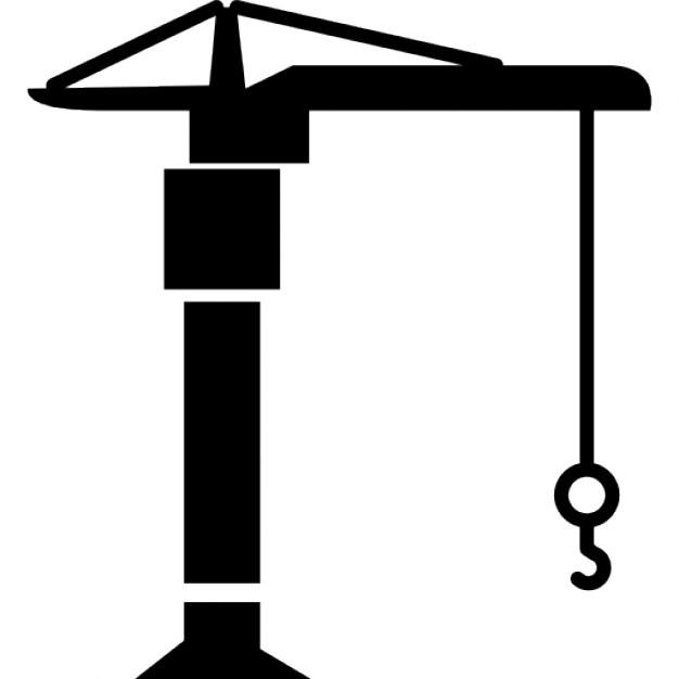 Construction crane machine Icons