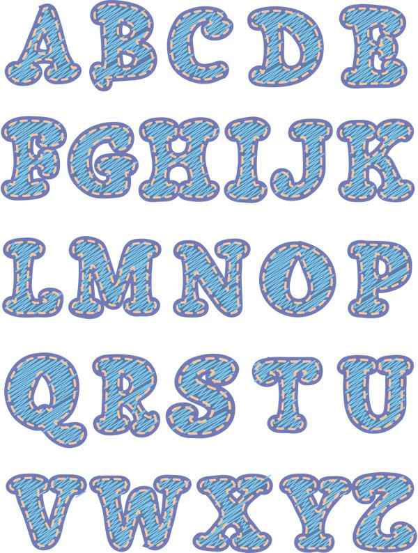 Creative alphabet