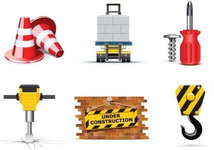 Different repair and construction mix vector icon 03 download