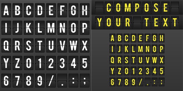 Flip the alphabet