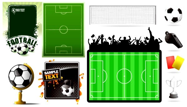 Football theme related elements
