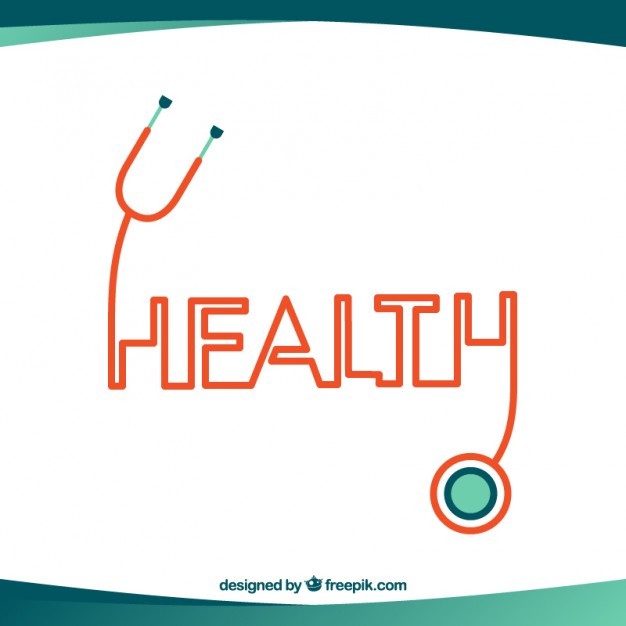 Healthy lettering