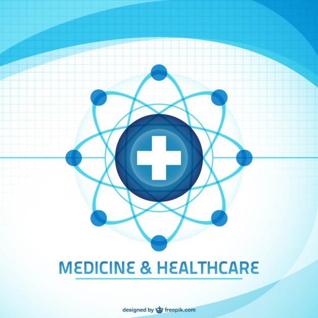 Medical background vector art