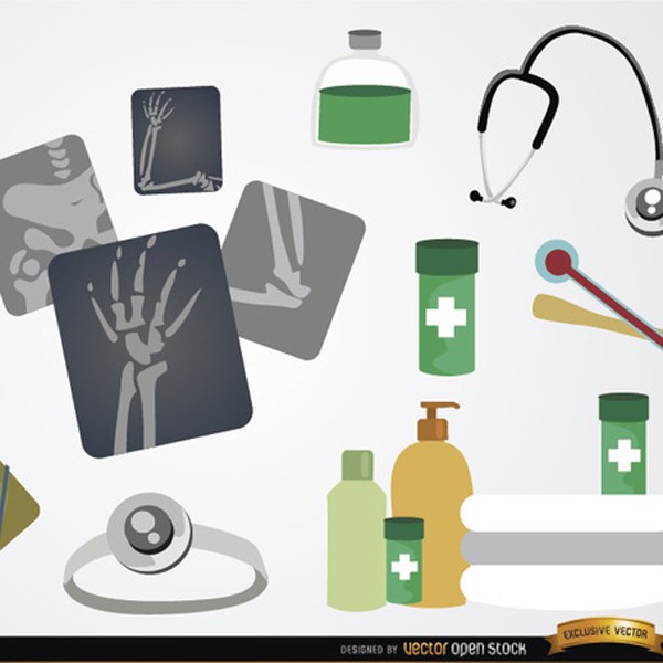 Medical Icon Vector element set