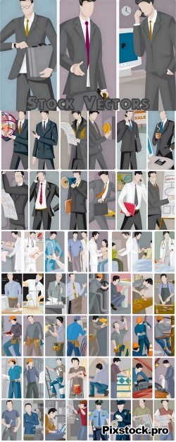 Men of different professions – 25 Eps