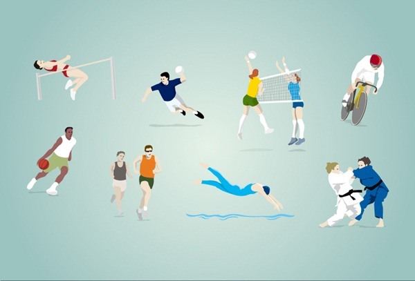 Olympic Games vector graphics