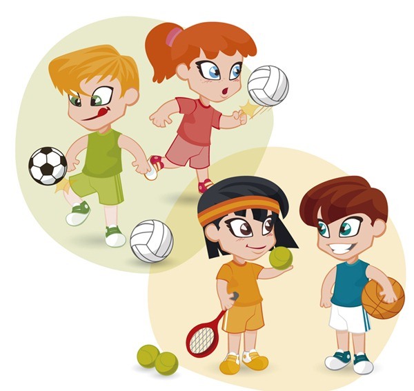 4 sport designed for children