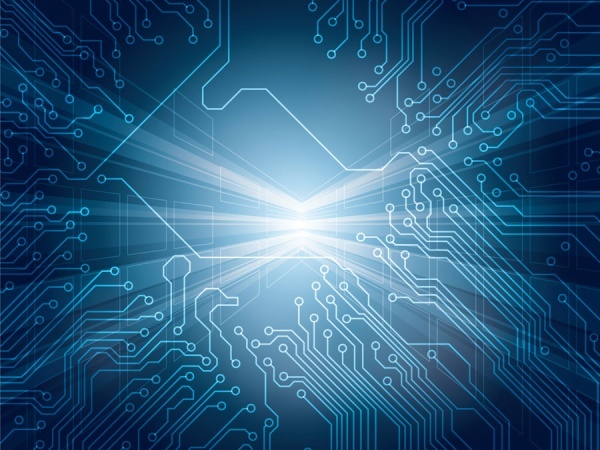 fashion circuit board pattern