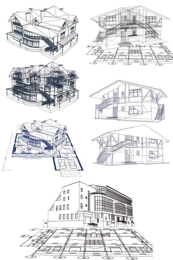 Architectural artwork Chart