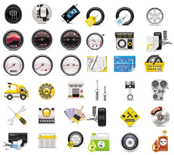meter tire tool icon