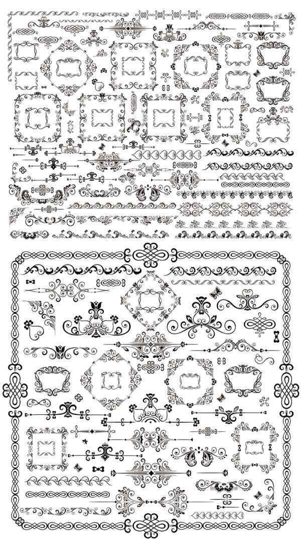 classic traditional decorative elements
