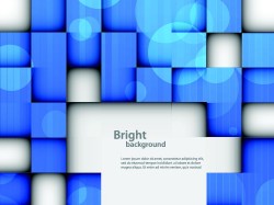 Blue square background shading vector