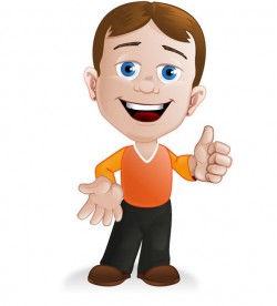 Boy Cartoon Character – Vector Characters