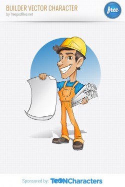 Builder Vector Character – Vector Characters